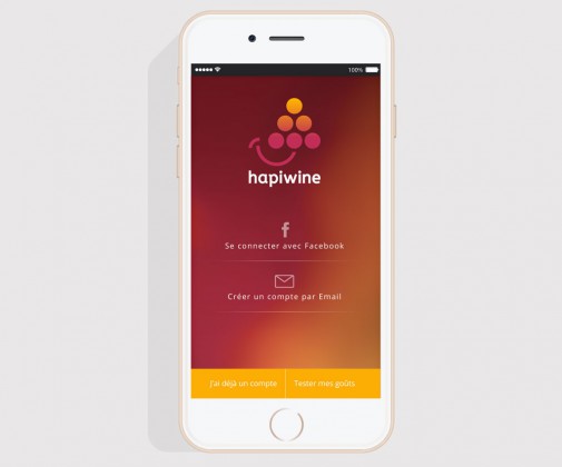 Application mobile Hapiwine