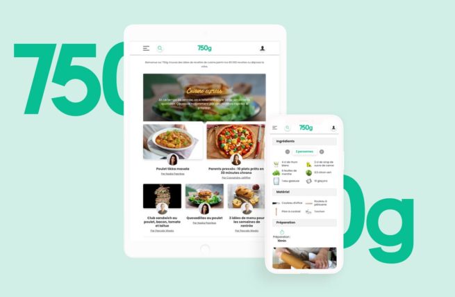 Refonte site web 750g